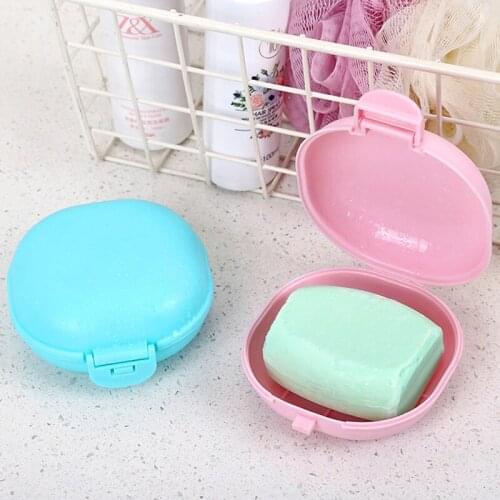 1PCS Big Size Bathroom Soap Dishes Box Portable Plate Case Home Shower Travel Hiking Holder Container Soap Boxes