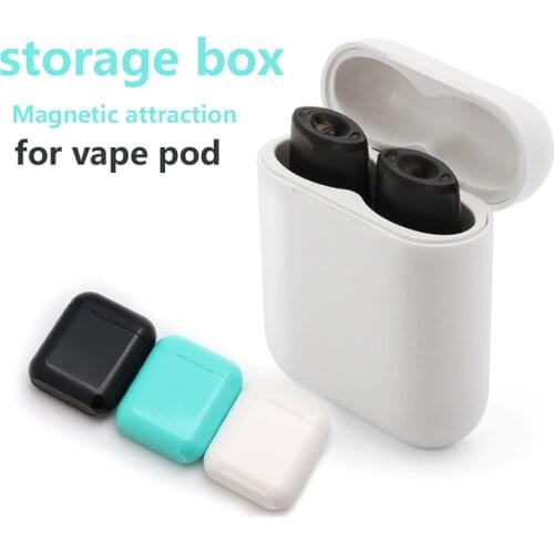10pcs/lot lovekeke Magnetic attraction storage box vape pod Case for relx 1 infinity caliburn g juul pod
