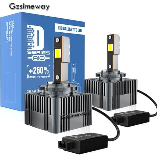 2Pcs Canbus LED D3S D1S D5S Car Headlamp D2S D4S D1R D2R D4R D5S D8S Super 17000LM No Error Non-Distructive Automotive Bulb