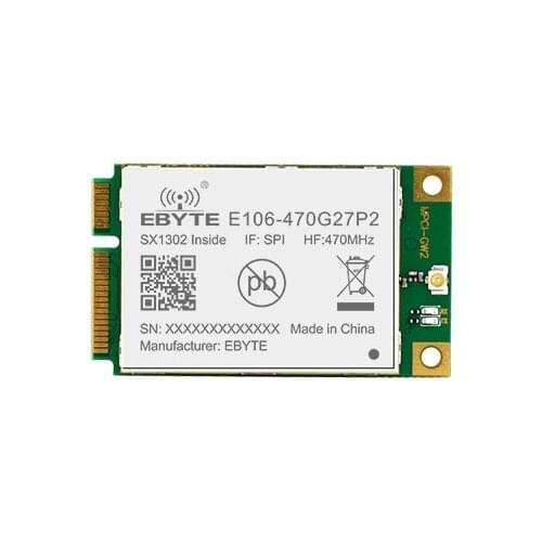 470~510Mhz 27dBm PCI-e 470Mhz SX1302 LoRaWan Gateway Module