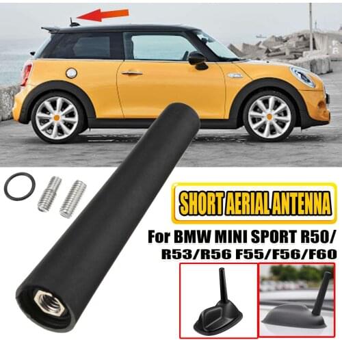 65202296772 Car Short Aerial Antenna Aerials For BMW For Mini Sport R50 R53 R56 F55 F56 F60 Car Short Antenna Aerial