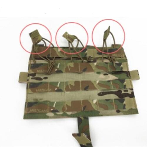 AVS JPC Vest Vront Plate Ribbon Loop Ribbon Nose Buckle