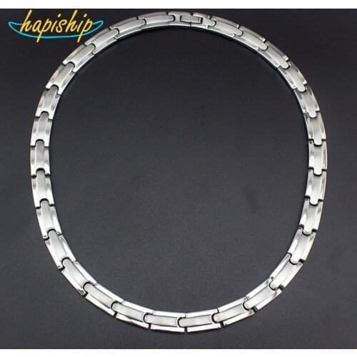 2017 New Men/Womens 29 Germanium Energy 316L Stainless Steel Therapy Power Necklace Bracelet Bestfriend Birthday Gift TG0-029