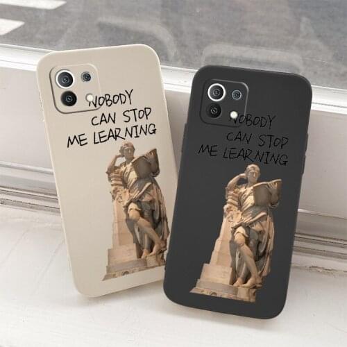 Retro Sculpture Cover Case For Xiaomi Mi 11 lite Ultra 11i 10T 9T Pro Lite 10 10S 9 8 lite Pro Poco F2 X2 F3 Pro Phone Case