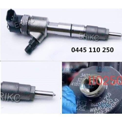 ERIKC 0445 110 250 Common Rail Fuel Injector 30731567 30750283 Auto Part WLAA-13-H50 0445110250 for Bosch VOLVO
