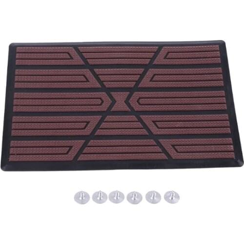 Car Floor Carpet Pad Heel Foot Mat Pedal Patch Cover 23x15cm Car Mat Anti-skid P82B
