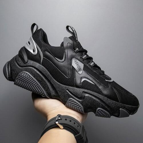 Outdoor Casual Shoes Mens Sports Shoes Sneakers Men Reflective Shoes Male Height Increasing Fashion Jogging Shoes