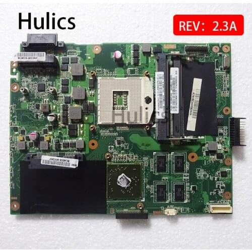 Hulics Original K52JR 512M REV 2.3A Laptop Motherboard For ASUS A52J X52J K52J K52JR K52JE K52JC K52JU K52JB 4 Video memory