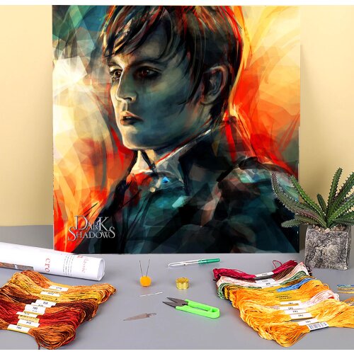 Doodles Pre-Printed 11CT Cross-Stitch Kit Embroidery DMC Threads Painting Handicraft Hobby Sewing Jewelry Package