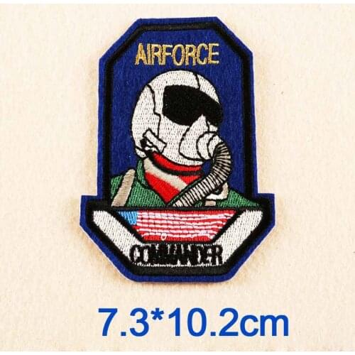 Air Force Pilot Special Force Iron On Military Patch Clothes Patch For Clothing Girl Boy Embroidered Patch