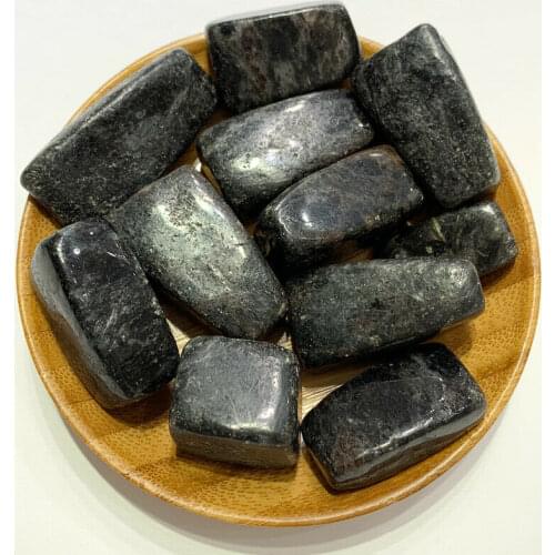 100g Natural Black Firework Stone Crystal Mineral Specimen Raw Stone Healing E24 Natural Stones and Minerals