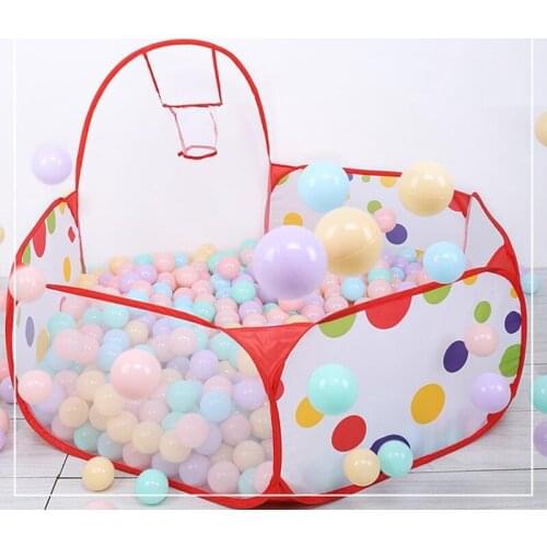 New Toys Tent Ocean Series Cartoon Game Ball Pits Portable Pool Foldable Children Outdoor Sports Educational Toy With Basket