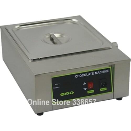 Single tank electrical commercial chocolate melting machine chocolate warmer melter
