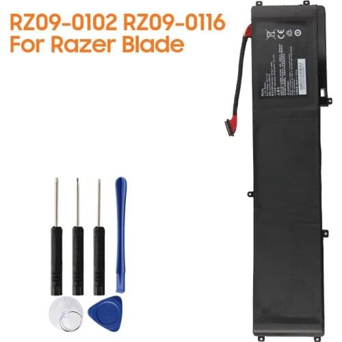 Original Replacement Laptop Battery RZ09-0102 For Razer Blade RZ09-0102 RZ09-0116 E31 RZ09 14" 2014 2015 Authentic 6400mAh