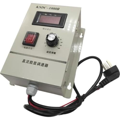 DC1HP 750W 220V DC Motor Governor 1/2hp 1HP input 220VAC output 220VDC brushed dc motor controller control box Control Panel