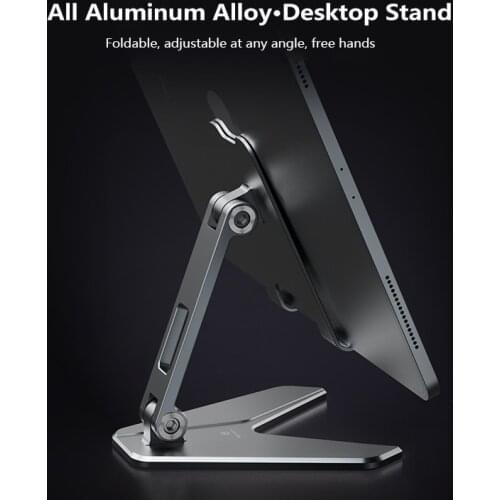 Tablet Stand Adjustable Folding Holder For Xiaomi Mi Pad 4 Samsung iPad Pro Air Mini 12.9 11 10.2 10.9 10.5 Support Accessories