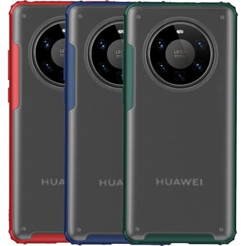 Airbag Drop resistance Case For Huawei Mate 40 Pro Pro+ Plus Clear Transparent Matte Cover