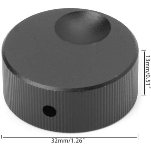 P82C 13x32mm Potentiometer Knobs Cap Aluminum Volume Control Multimedia Speakers Spare Parts For HIFI Amplifier Musical