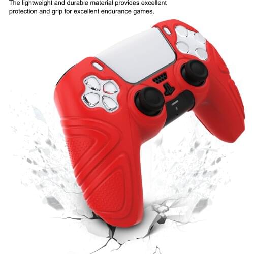 Silicone Sleeve Protective Cover For PS5 Handle Gamepad For PS5 Gamepad Protective Cover Protective Case Anti-drop