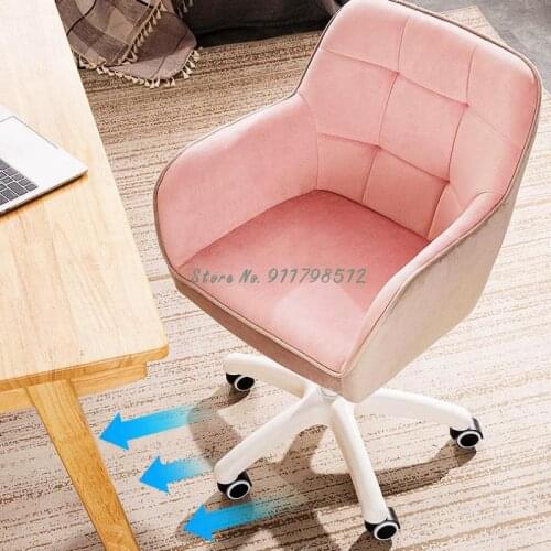 Computer chair home anchor backrest college dormitory makeup chair girls cute bedroom study desk stool