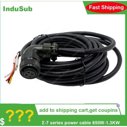 JZSP-UVA102-03-E Σ-7 Series Power Cable Servo Motor Driver Encorder SGMGH GV 7G