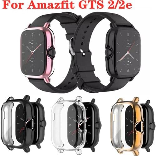 For Huami Amazfit GTS 2 2e gts2 TPU Watch Screen Protector Case Cover For Amazfit GTS2 gts 2e Replacement Shockproof Clear Cases