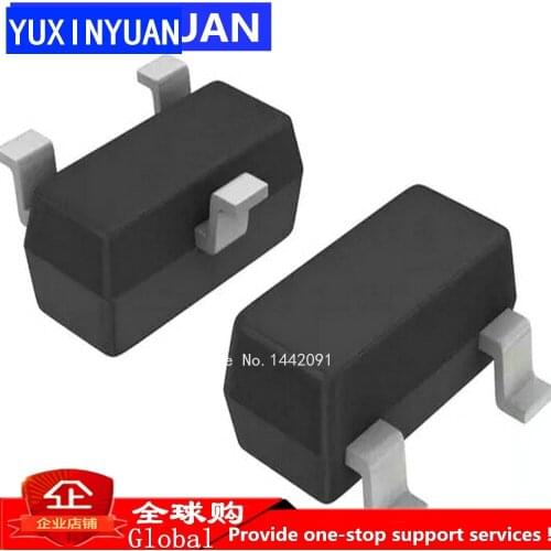 100PCS/LOT Schottky diode SOT-23 diode KL3 BAT54 SURFACT MOUNT SCHOTTKY BARRIER BAT54C