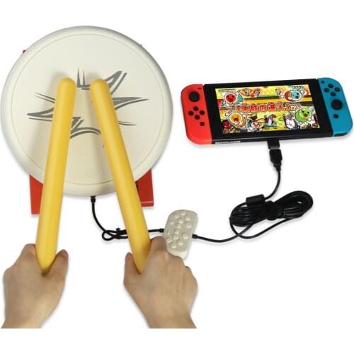 2018 DOBE For Nintendo Switch TV Kinect Gaming Drum For NS Joy-Con Taiko Drum For Switch Console gift
