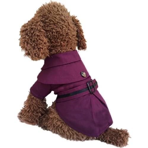 2018 Waterproof Dog Jacket Designer Warm Solid Winter Dog Coats Pet Clothes Dog Clothes Winter