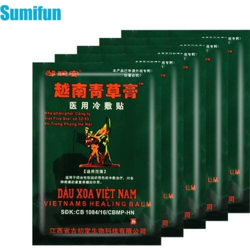 40pcs Vietnam Pain Relief Patch For Back Neck Knee Lumbar Ache Joints Orthopedic Arthritis Plaster Herbal Medical Sticker C2357