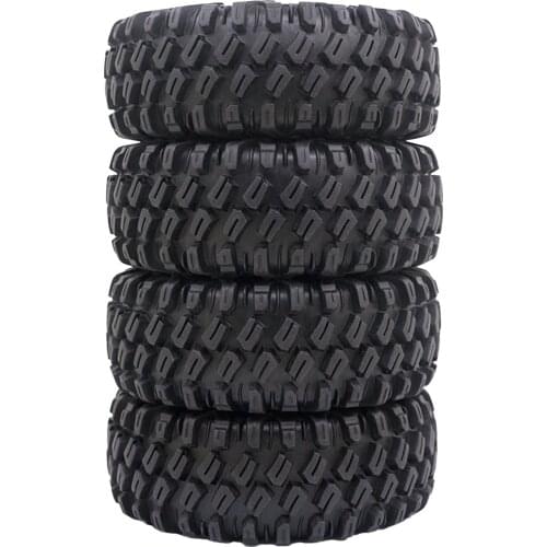 4X 1.9'' Wheel Tires Replacement for SCX10 D90 -4 CC01 1/10 RC Crawler Axial Parts