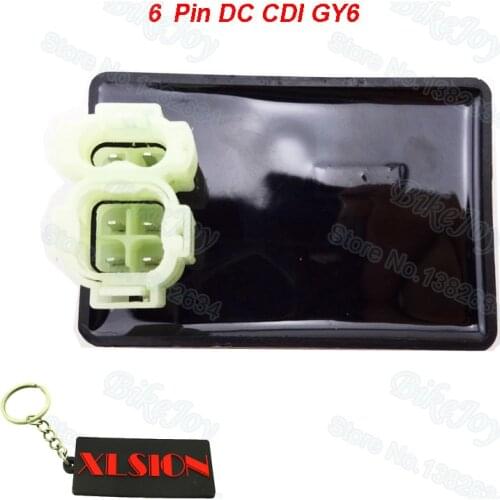 6 Pin DC CDI Ignition Box For GY6 50cc 125cc 150cc Moped Scooter ATV Quad Go Kart Buggy Motorcycle Motocross