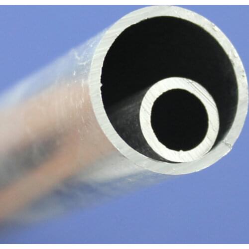 Aluminium Tube AL 6063 Pipe DIY Material for Model Parts Accessories Car Frame Metal for Vehicles Boat Construction Easy to Hole