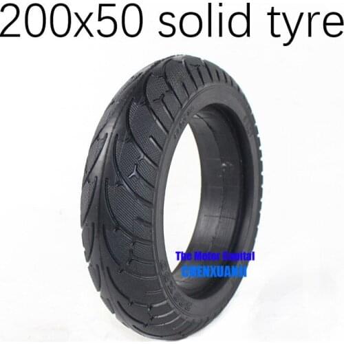 Free Shipping High Performance 200x50 Tyre Solid Tires Fit for Motorcycle Self Balancing Hoverboard Electric Scooter