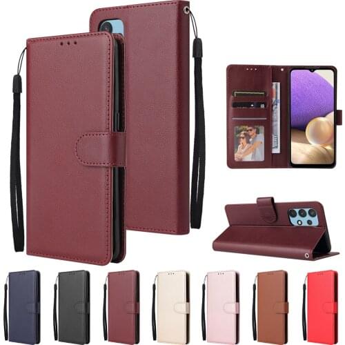 Flip Leather Wallet Case For Samsung Galaxy J2 J3 J4 J6 Plus J7 J8 2018 J5 2016 2017 Prime A01 Core A22 A31 A32 A41 A42 Cover