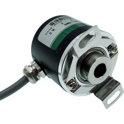 Hollow Shaft Photoelectric Rotary Encoder ZKP3808 1000 Pulse 1000 line ABZ Three-Phase 5-24V