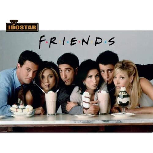 Full Square/Round Diamond Embroidery NEW Friends TV show Diamond Painting Picture Of Rhinestones Diamond Mosaic gift