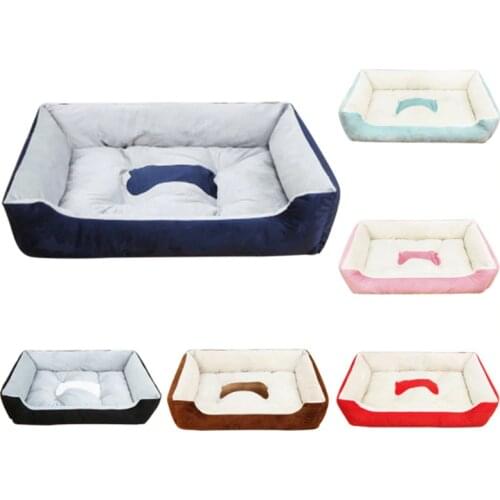 Dog Bed Sofa Puppy Pet Dog Bed Bench For Small Large Medium Dogs Cat Blanket Dog Beds Mats House Lounger Pet Bed Kennel Products