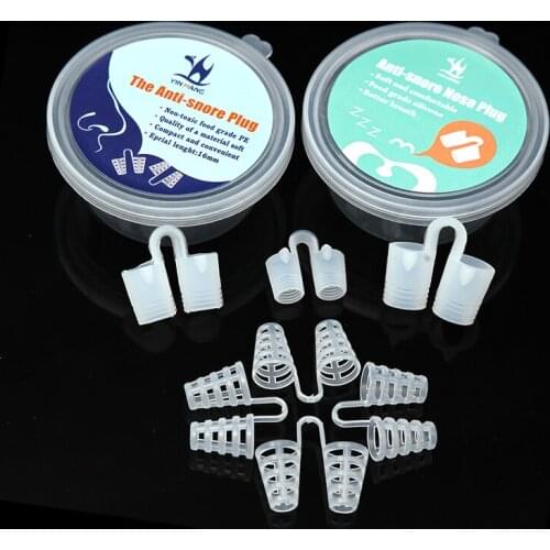 Medical-Grade Soft Silicone Anti-snore Nose Purifier Hollow Anti-Snoring Device Breathe Free Sleep Aid Nasal Dilator Ventilation