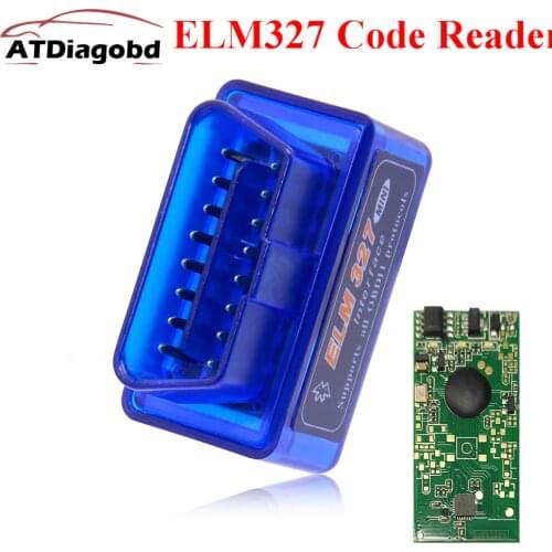 New Mini ELM327 Bluetooth V2.1 OBD2 Car Diagnostic Scanner ELM 327 Bluetooth For Android/Symbian For OBDII Protocols 3 Colors