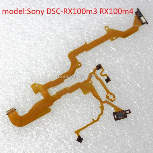 Base Lens main flex cable with Optocoupler socket parts for Sony RX100M3 RX100M4 RX100M5 RX100III RX100IV RX100V camera