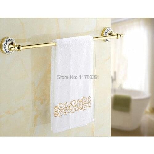 European style single rod,bathroom Towel hanging bar,wall mounted bath towel bar hardware,J16330