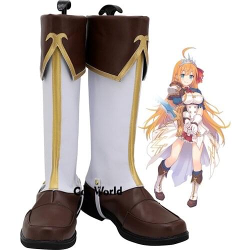 Princess Connect! Re:Dive Pecorine Eustiana von Astraea Games Anime Customize Cosplay Flat Shoes Boots