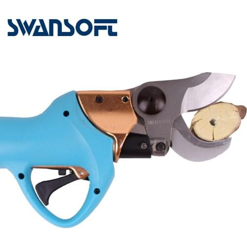 SWANSOFT secateurs garden scissors flower cuttingRange(max)30mmbattery powered pruning shears bonsai scissors electric secateurs