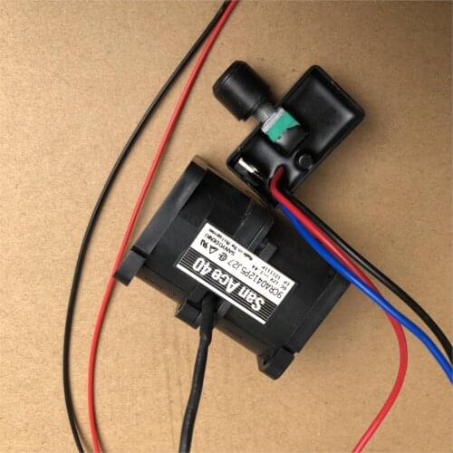 Strong wind 12V steam/motorcycle storm wind turbine supercharger fan heat dissipation air cooling oil cooling modification