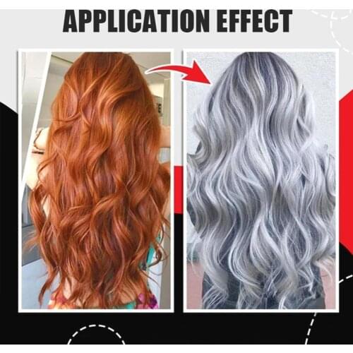 100 ML DIY Grey Hair Dye Wax Strong And Hold Permanent Color Hair Dye Cream Easy To Use Quick Color Dye For Hair Styling