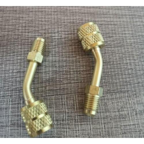 600pcs Refrigerant R410 Adapter R410 Adapter 1/4 Turn 5/16 Copper Joint Adapter Fluoridated hot