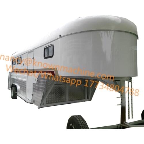 Hot sale cheap horse floats trailer 3 Horse Gooseneck Trailer with Australian standard