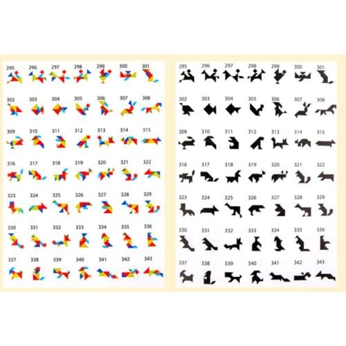 Childrens Wooden Magnetic Tangram Puzzle Puzzle Early Education And Spelling