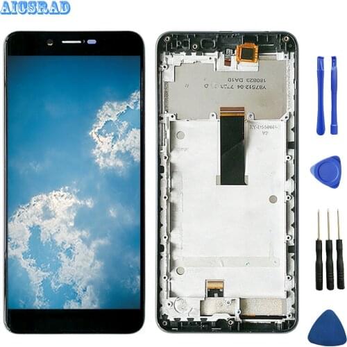 For Doogee X60L / X60 Mobile Phone Display LCD Screen + Touch Screen Assembly + Frame 100% Tested Guaranteed Work + Tools
